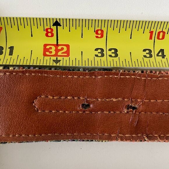 Colorful Woven Cotton Belt  - Picture 7 of 8